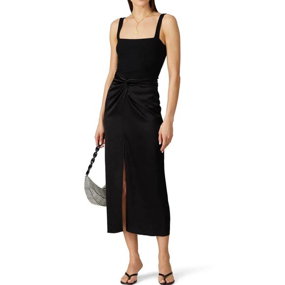 Nanushka Black Samara Skirt M - Picture 1 of 9